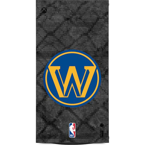 NBA Golden State Warriors Dark Rust XBox Series X Digital Edition Console Skin