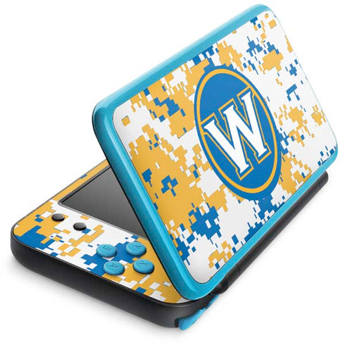 NBA Golden State Warriors Digi Camo Nintendo Skins