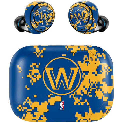 NBA Golden State Warriors Digi Camo Amazon Echo Buds Skin