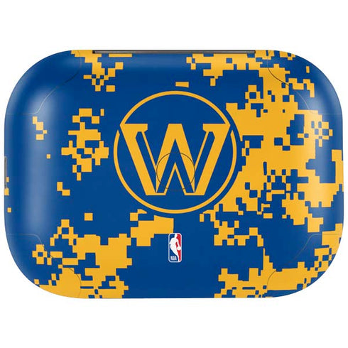 NBA Golden State Warriors Digi Camo Amazon Echo Buds Skin