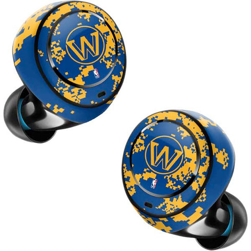 NBA Golden State Warriors Digi Camo Amazon Echo Buds Skin