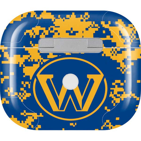 NBA Golden State Warriors Digi Camo Apple AirPods (3rd Gen 2021) Skin