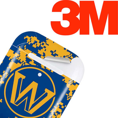 NBA Golden State Warriors Digi Camo Apple AirPods Skin