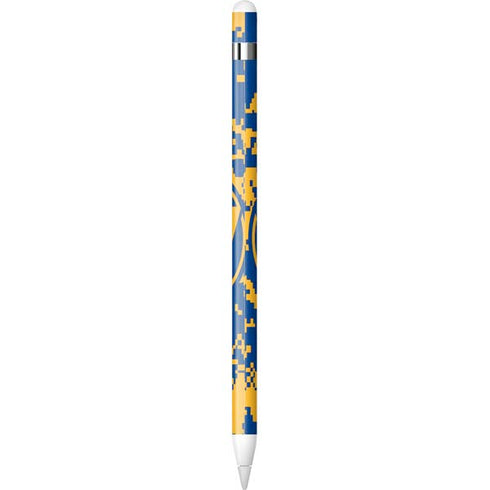 NBA Golden State Warriors Digi Camo Apple Pencil (1st Gen, 2017) Skin