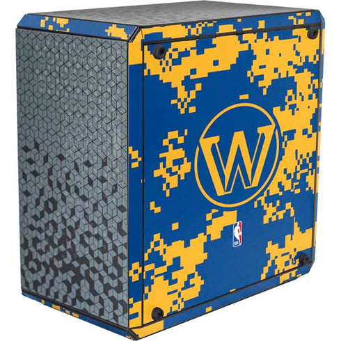 NBA Golden State Warriors Digi Camo Cooler Master MasterBox Q300L Mini Tower Skin