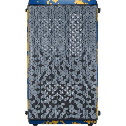 NBA Golden State Warriors Digi Camo Cooler Master MasterBox Q300L Mini Tower Skin