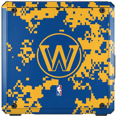 NBA Golden State Warriors Digi Camo Cooler Master MasterBox Q300L Mini Tower Skin