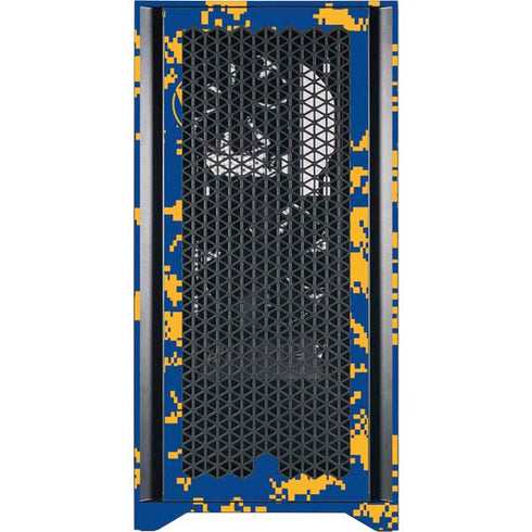 NBA Golden State Warriors Digi Camo Corsair 4000D Tempered Glass Mid-Tower ATX Case Skin