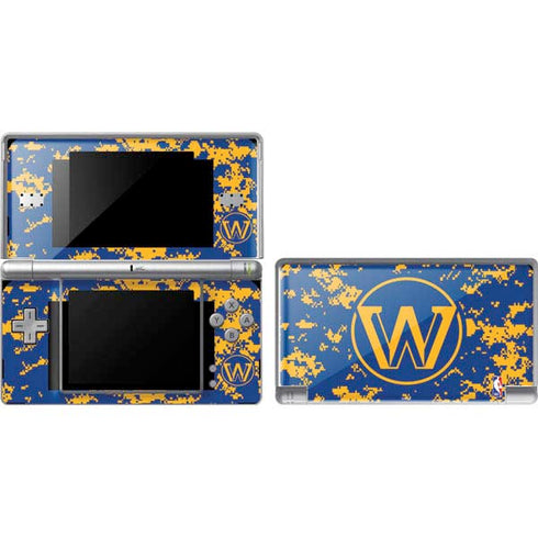 NBA Golden State Warriors Digi Camo Nintendo Skins