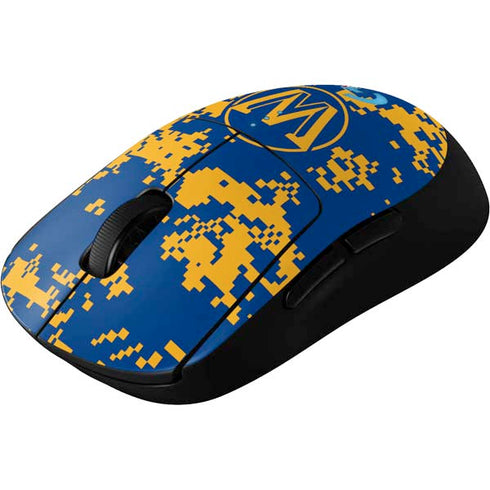NBA Golden State Warriors Digi Camo G Pro Wireless Gaming Mouse Skin
