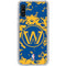 NBA Golden State Warriors Digi Camo Galaxy A10e Clear Case