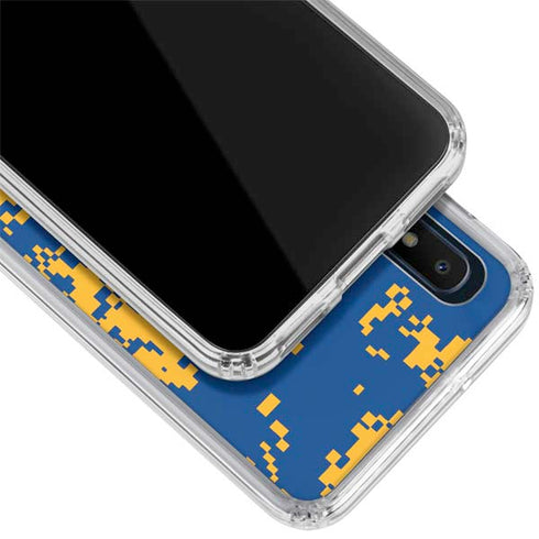 NBA Golden State Warriors Digi Camo Galaxy A10e Clear Case