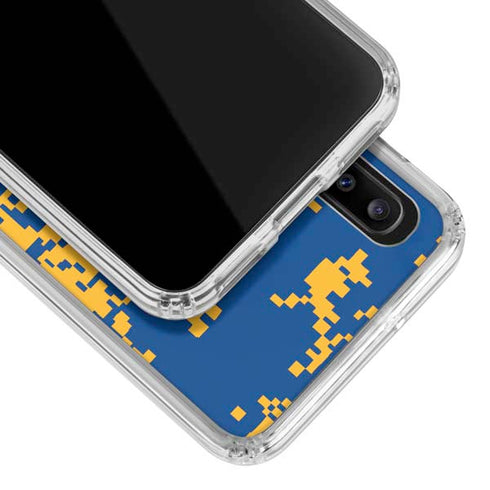 NBA Golden State Warriors Digi Camo Galaxy A20 Clear Case