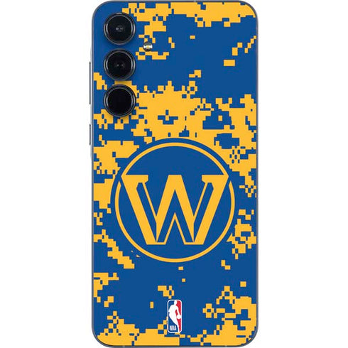 NBA Golden State Warriors Digi Camo Galaxy A35 5G Skin