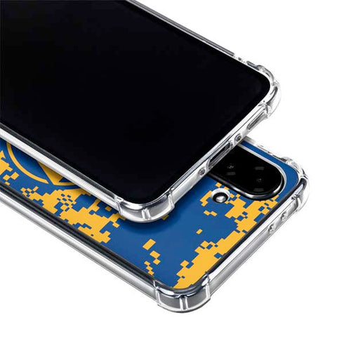 NBA Golden State Warriors Digi Camo Galaxy A36 5G Clear Case
