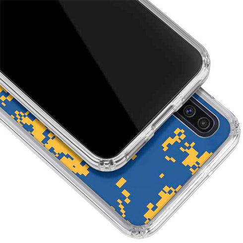 NBA Golden State Warriors Digi Camo Galaxy A50 Clear Case