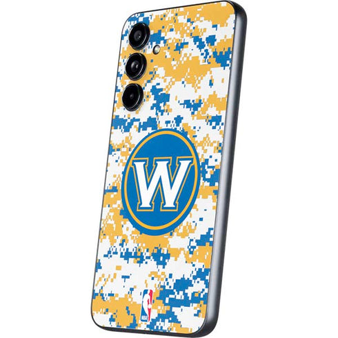 NBA Golden State Warriors Digi Camo Galaxy A54 5G Skin