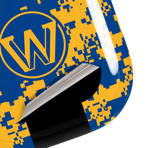 NBA Golden State Warriors Digi Camo Galaxy Buds Live Skin