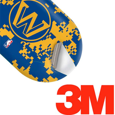NBA Golden State Warriors Digi Camo Galaxy Buds Plus Skin