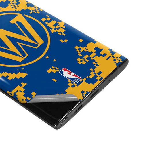 NBA Golden State Warriors Digi Camo Galaxy Note 10 Skin