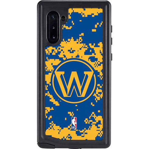 NBA Golden State Warriors Digi Camo Galaxy Cases