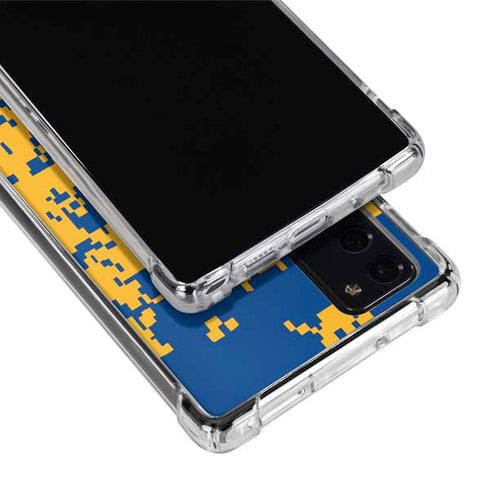 NBA Golden State Warriors Digi Camo Galaxy Note20 5G Clear Case
