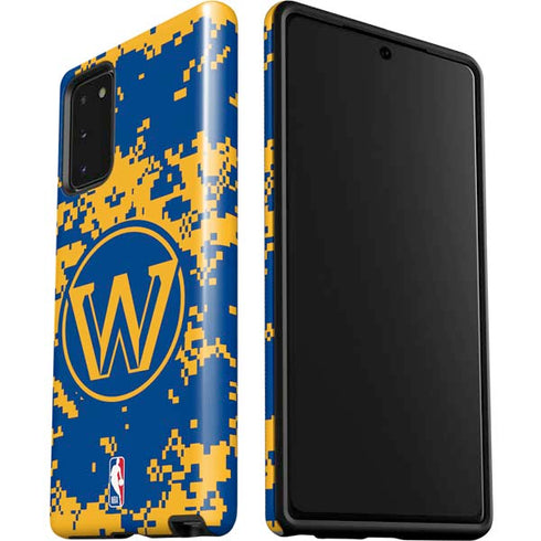 NBA Golden State Warriors Digi Camo Galaxy Note20 5G Pro Case