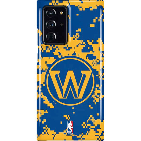 NBA Golden State Warriors Digi Camo Galaxy Cases