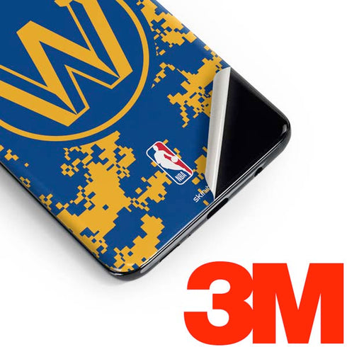 NBA Golden State Warriors Digi Camo Galaxy S10 Plus Skin