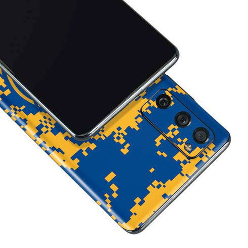 NBA Golden State Warriors Digi Camo Galaxy S20 Fan Edition Skin