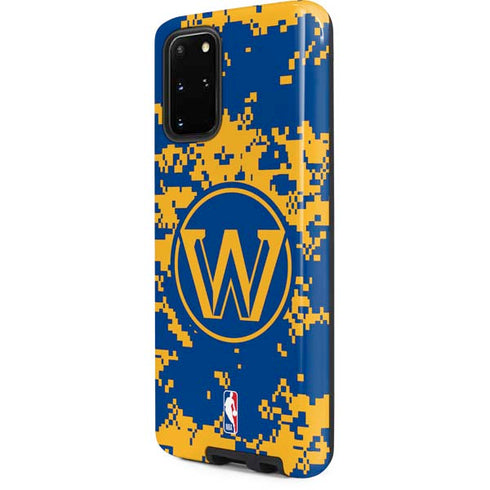 NBA Golden State Warriors Digi Camo Galaxy S20 Plus Pro Case