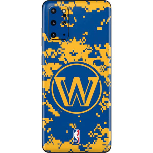 NBA Golden State Warriors Digi Camo Galaxy S20 Plus Skin
