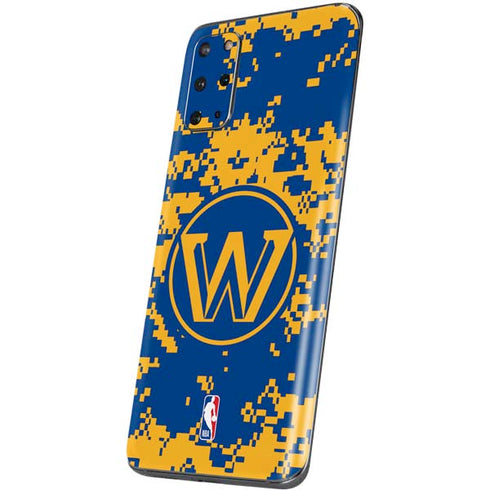 NBA Golden State Warriors Digi Camo Galaxy S20 Plus Skin