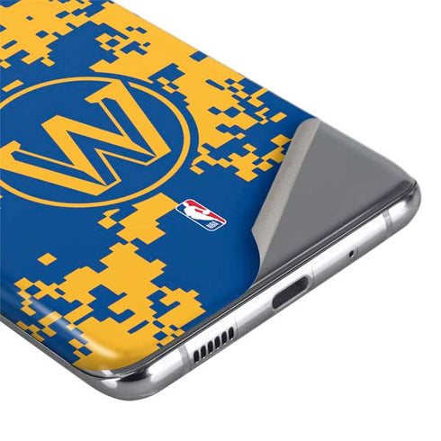 NBA Golden State Warriors Digi Camo Galaxy S20 Ultra 5G Skin