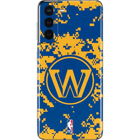 NBA Golden State Warriors Digi Camo Galaxy S21 5G Skin