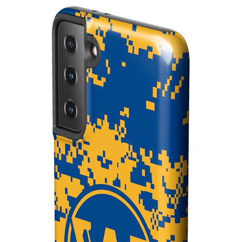 NBA Golden State Warriors Digi Camo Galaxy S21 FE Pro Case