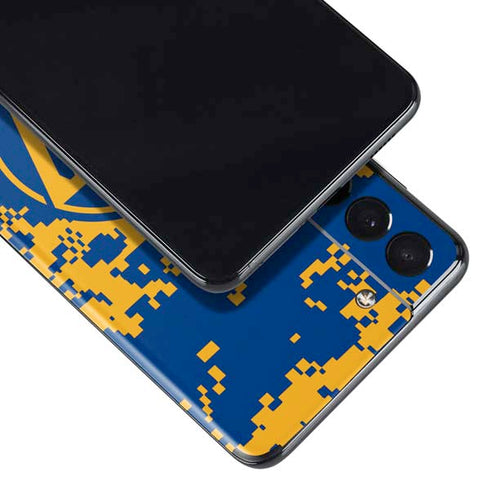 NBA Golden State Warriors Digi Camo Galaxy S21 Plus 5G Skin