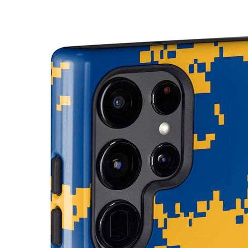 NBA Golden State Warriors Digi Camo Galaxy S23 Ultra Pro Case