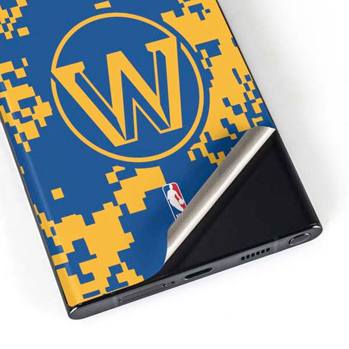 NBA Golden State Warriors Digi Camo Galaxy Skins