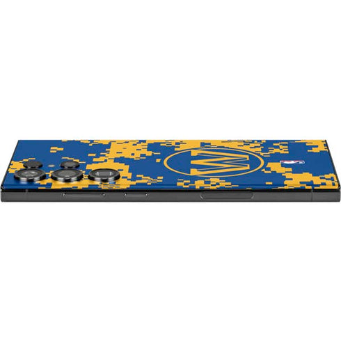 NBA Golden State Warriors Digi Camo Galaxy S23 Ultra Skin