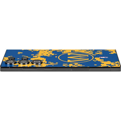 NBA Golden State Warriors Digi Camo Galaxy S25 Ultra Skin
