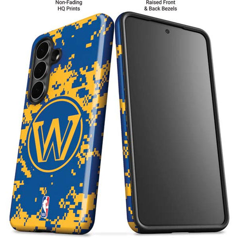 NBA Golden State Warriors Digi Camo Galaxy S26 Impact Case
