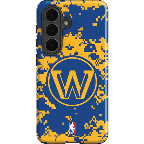 NBA Golden State Warriors Digi Camo Galaxy S26 Plus Impact Case