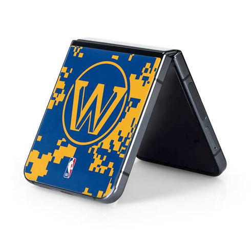 NBA Golden State Warriors Digi Camo Galaxy Z Flip5 5G Skin