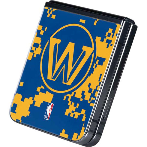 NBA Golden State Warriors Digi Camo Galaxy Z Flip5 5G Skin