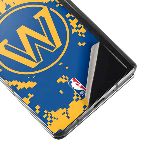 NBA Golden State Warriors Digi Camo Galaxy Z Fold2 5G Skin