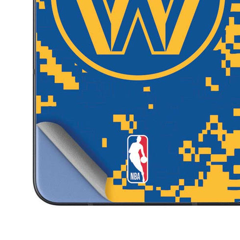 NBA Golden State Warriors Digi Camo Galaxy Z Fold5 5G Skin