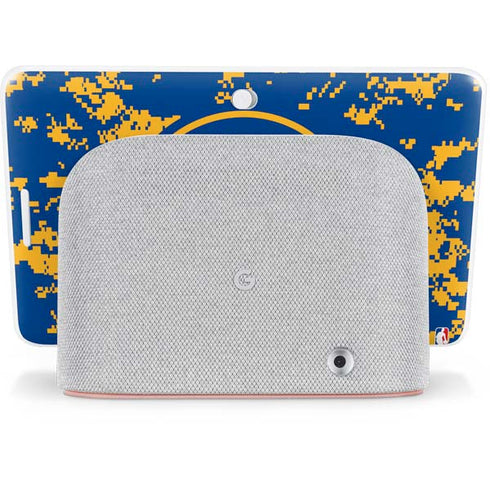 NBA Golden State Warriors Digi Camo Google Home Hub Skin
