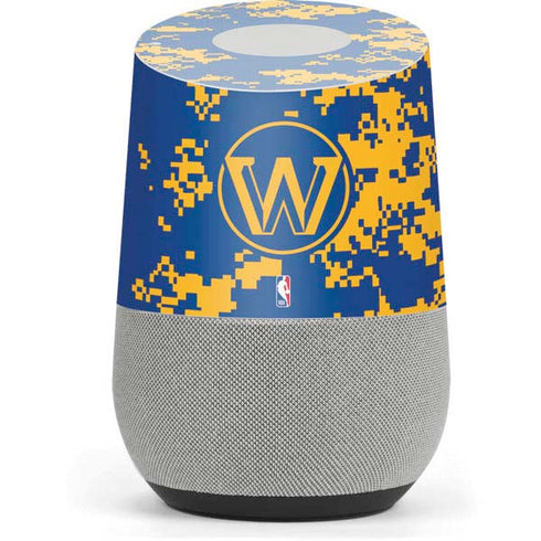NBA Golden State Warriors Digi Camo Google Home Skin