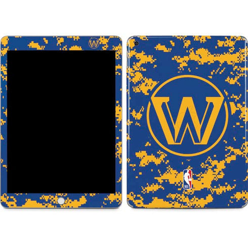 NBA Golden State Warriors Digi Camo Apple iPad Skin